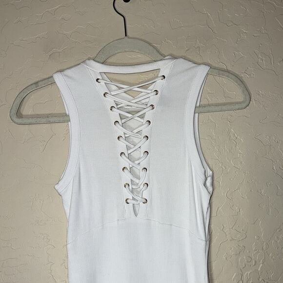 Y2K Bebe rhinestone tank top going out tops set of 2 - Picture 4 of 12